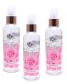 SAC - Rose Water Spray 100% Pure PACK OF THREE 3 Natural For Skin, Cosmetic and Makeup. 