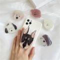 Cute Cartoon Dog Mobile Phone Holder Grip Tok Stands Ring Expanding Holder Finger Bracket Base Stand Phone Accessories Bracket. 