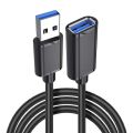 USB3.0 Extension Cable USB Male to Female Extended Data Line Sync Power Wire Connector Kable for Laptop PC PS5 SSD Mouse Printer. 