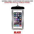 Universal Water Proof Mobile Pouch - Transparent Pouch - Easy To Carry - Compatible With All Mobiles - Extra Safety For Mobile Phone - Waterproof Case Underwater PVC Bag Transparent Touch Screen Premium Cell Phone Pouch Cover For Travel. 