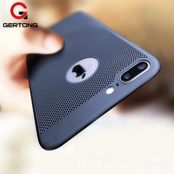 Heat dissipation phone case for iPhone X 8 7 6 6s Plus 13 14 Pro Max cool PC case for iPhone 13 12 11 pro Max mini XS Max XR se