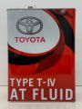 TOYOTA Genuine ATF TYPE 4 (T-IV) 4 Liter - Made In Japan. 