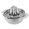 2X Stainless Steel Juice Reamer Glass Manual Juicer Orange Lemon Lime Squeezer. 