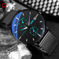 OPK Original Imported New in 2021 Sale Waterproof Quartz Watch For Men Date Shows Luminous Fashion Handsome Watches Free Box Casual Wild. 
