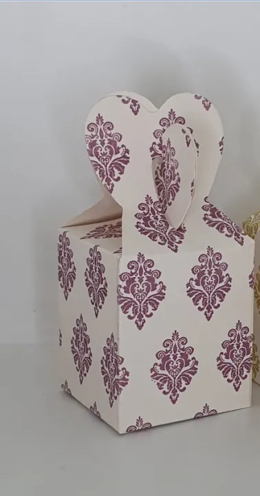 50pcs%20Floral%20Wedding%20Candy%20Gift%20square%20%20Boxes%20with%20Ribbons%20for%20Party%20Favors%20and%20Decoration,%20Centerpieces%20Holiday%20Supplies%20,Methai%20box%20-%20Image%202