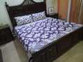 3 Pieces Cotton Bedsheet. 