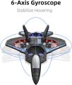 F22 RC Plane Toys with Auto Hover Easy Fly 6-Aixs Gyro 2.4GHZ Remote Control Airplanes 3D Flips Stunts Glider EPP Foam RC Fighter Jet Drones for Adult. 
