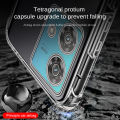 For Motorola Edge 40 Neo 5G Clear Airbag Anti-Drop Case for Moto rola Edge 40Neo All-Inclusive Case Soft silicone phone case. 