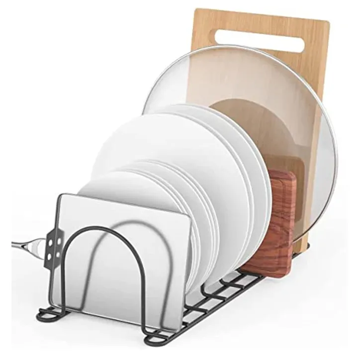6 Port Slot Plate Rack Holder Kitchen Sink Organizer Drainer Stand Dish ...