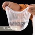 100 Pcs Disposable Cling Film Cover Elastic Food Storage Covers Disposable Bowl Covers Dish Plate Covers Transparent Universal Food Cover Stretch Lids For Cookware Kitchen Seal Lid Preservation Vacuum Food Storage Dust Proof Plastic Fresh Keeping Cover. 