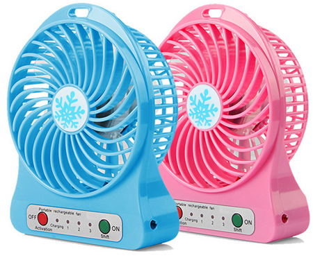 Portable Mini Fan Usb Charging rechargable battery