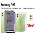 Samsung A05 A 05 A0 5 Anti-Spy Privacy Tempered Glass For Samsung A05s A04s Ceramic film Screen Protector 3 in 1 Samsung A14 A04E A54 A34 A13 Back film. 