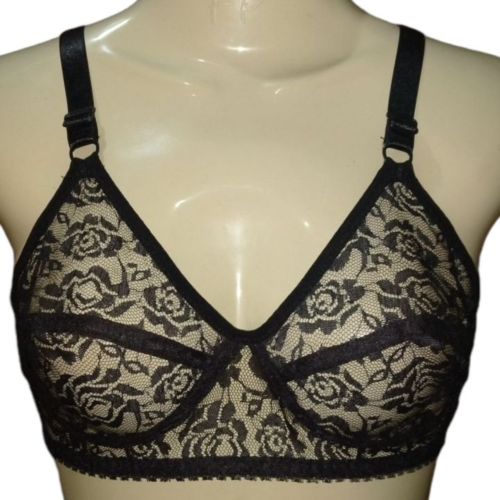 Seamless Net Bra For Women Transparent Bra , Jaali Braziers