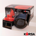 1 Set Imported German Loud Car Horn Water Resistant For Honda Civic City Toyota Corolla Yaris Fortuner Revo Suzuki WagonR Swift Cultus Alto Hyundai Kia Changan - KORSA. 
