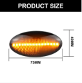 Fender Indicator for suzuki - LED Sequential Indicator Lights, Suzuki alto wagon r cultus fender indicator smoke Suzuki Swift Jimmy Vitara SX4 Alto Turn Signal Light LED Car Dynamic Side Marker Flowing Water Light Blinker Light A Pair. 