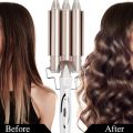 3 Curling Iron Hair Curler Ceramic Hair Waver Curling Tongs Beach Wave Hair Crimping Iron Hair Curlers Rollers Machine. 