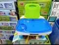 baby dining chair - Booster Seat High Chair With Removable Foldable Toy Tray 3 Point Safety Harness. 