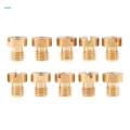 2xCarb Main Jet Kit 115 116 118 120 122 124 125 126 128 130 Injector Nozzles. 