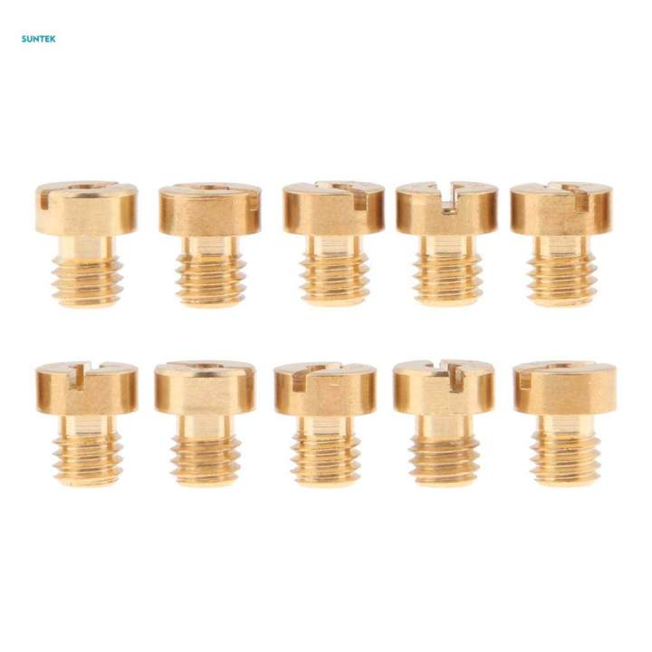 2xCarb Main Jet Kit 115 116 118 120 122 124 125 126 128 130 Injector Nozzles