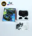 F2 TWS M10 Bluetooth 5.1 Wireless Ear-bud with Charging Box, 3500mAh, Waterproof Sports Headphones, Stereo Headset with Built-in Microphone, New. 