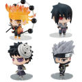 【NEW】 Anime Naruto Action Figure Naruto Sasuke Kakashi Itachi Model Toys Desktop Ornament Decoration Gift Boy Girl. 