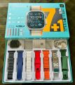 H39 Ultra 2 Smartwatch With Airpods Pro 2 And 7 Straps And Silicone Watch Case - T800 Ultra SmartWatch - Crown H70 Ultra 2 7in1 Straps SmartWatch - Upgrade Your Lifestyle With Latest Smartwatches & Gadgets - MobilxMall. 
