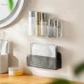 Wall Mount Organizer Rack Makeup Organizer for Bedroom Laundry Living Room. 