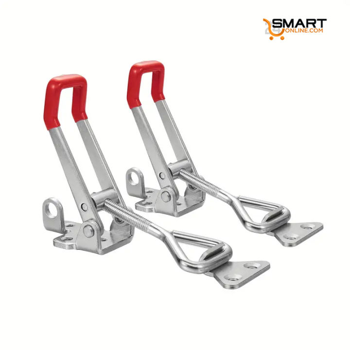 Heavy Duty 4002 Pull Latch Clamp - Adjustable, Quick Release Latch with 249.48KG Holding Capacity for Smoker Lids & Jigs