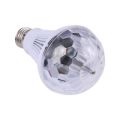 3 Watt Disco LED Light Bulb, 360° Rotating Crystal Bulb Auto Rotating (Red, Green, Blue Colour)/ Party bulb. 