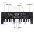Bigfun 430A1 Eletcronic Piano with Microphone 37 keys for kids. 