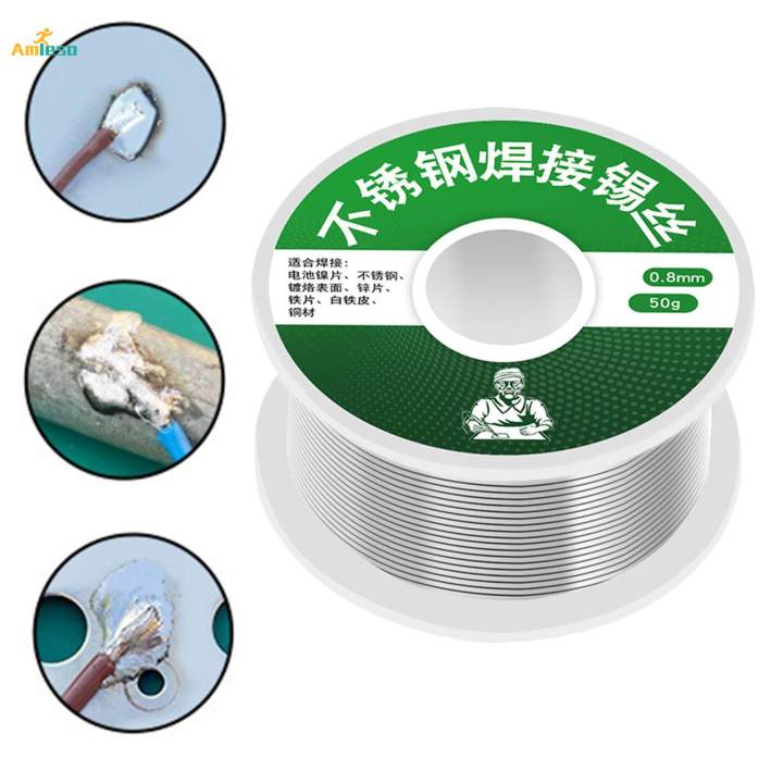 Electronic Solder Wire 1mm Diamater Low Melting Point Portable Tin Lead Solder Wire Solder Tin 100g