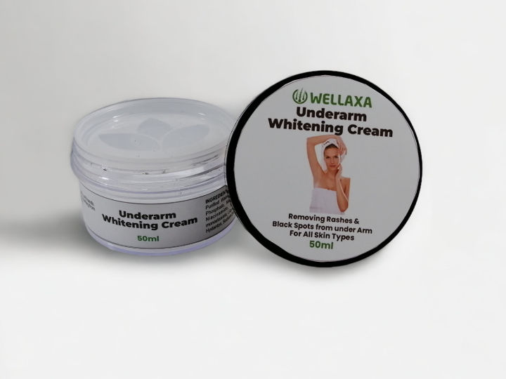 Wellaxa under arms whitening and brightening cream for Men & Women 50 Gm