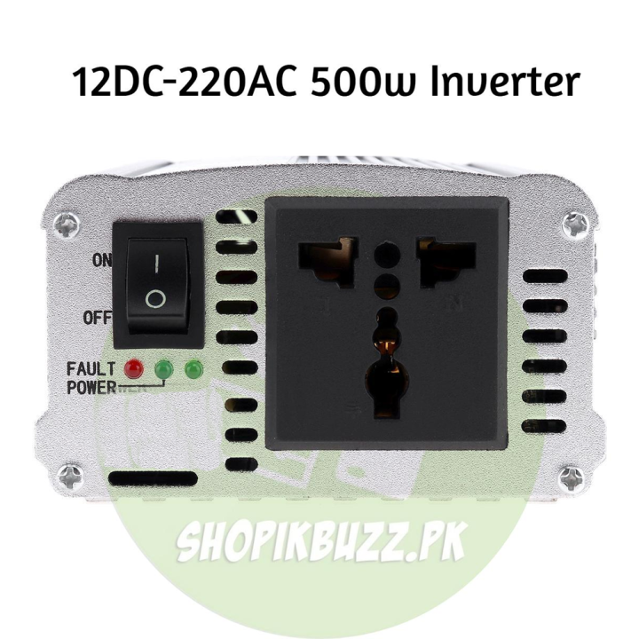 UPS Power Inverter 12v/DC To 220v/AC 500W/1000W/1500W| Shopikbuzz