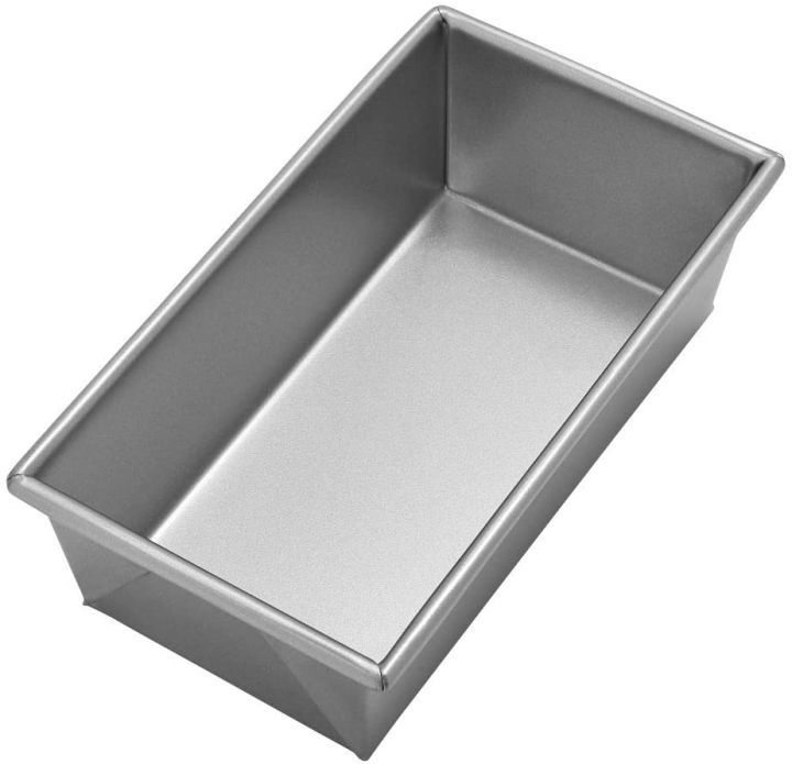 Bread Loaf Pan Cake Bread Mold Fruit Cake pan Single Cake Baking Tool metal long Shape Cake Mould Fruit Cake Cream Cake Making Tool Cakepan Metal Baking Trays & Pans