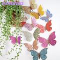 Amamia 3D Stickers Clear Texture Realistic 3D Pattern Butterfly Wall Stickers. 