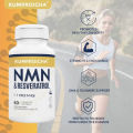 LiveMax NMN & Resveratrol 1100MG Capsules. 