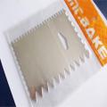 4 EDGE STAINLESS STEEL ICING COMB. 