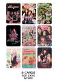 Blackpink kpop mini photo cards pack of 9. 