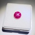 Original elegant real pink rubi star Gems stone 100% Original. 