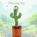Rechargeable Cactus Baby record toy Cactus baby toy Dancing CactusToy,Talking Cactus Toys for Kids That Repeats Your Words,Dancing Cactus Plush for Babies Talking & Repeating Home Decoration Children's. 