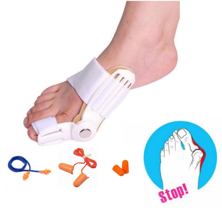 Pain Relief Bunion Toe Corrector Orthotics Straightener Separator Hallux Valgus Corrector Toe Protector /Toe Corrector & Separator | For Alignment of Big Toe 1 pcs