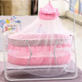 Baby Swing Cot & Cradle With Mosquito Net Baby Jhola. 
