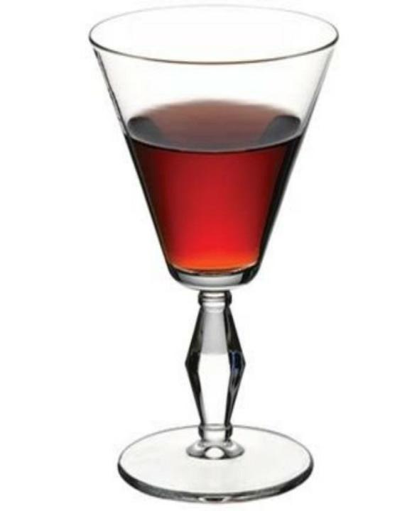 Pasabahce Glass Martini Magic Goblet 260 Cc Wine Glass Set 6 Pieces - Clear
