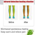 2pcs Self Heating Knee Pads Relieve Pain Improve Blood Circulation Breathable Warm Wormwood Knee Pad Knee Massager Leg Fot Warme. 