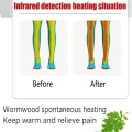 2pcs Self Heating Knee Pads Relieve Pain Improve Blood Circulation Breathable Warm Wormwood Knee Pad Knee Massager Leg Fot Warme. 