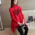 Winter Fleece Cape Shawl for Women Warm Stylish Casual Layering. 