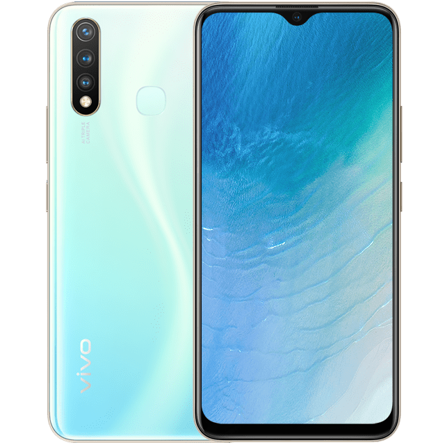 Vivo Y19 - 6.53 Inches IPS LCD Display - 8GB RAM - 256GB Storage - Official PTA Approved - Fingerprint Sensor - Helio P65 Processor - (Phone and Box. No Charger and No Accessories Included - Mix Color)