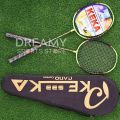 Keka Nano-Carbon 533 Professional Badminton Racket Set | World-Class Performance | No-Joint Carbon Frame | Smash Power. 