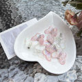 5pcs Girls Transparent Butterfly Pink Hairpin Women Fashion Hair Clips. 