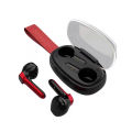 Newmine Wireless Bluetooth Airpods Stereo Earbuds for All Cell Phones Transparent TPU Protective Case. 